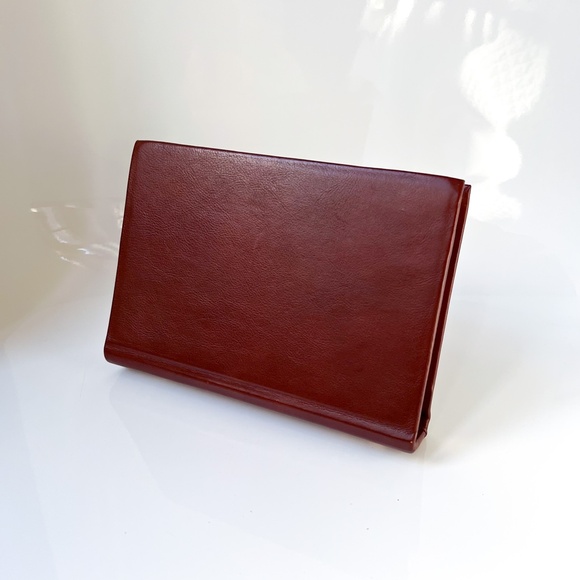 NWOT RARE Kate Spade Wordsmith Dictionary Clutch Toast Brown Camel Gold - Picture 5 of 15